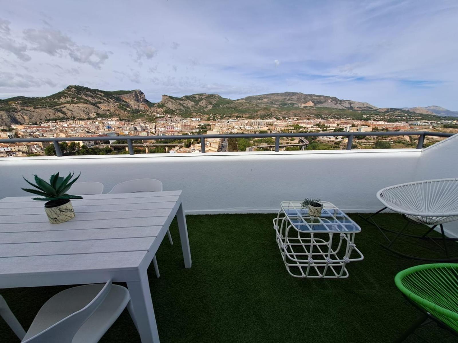 Residencial Alcoy Apartahotel Exteriör bild